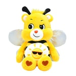 Care Bears | Bumble Bee Bear 22cm Bean Plush | Collectable Cute Plush Toy, Cuddly Toys for Children, Soft Toys for Girls and Boys, Cute Teddies Suitable for Girls and Boys Ages 4+ | Basic Fun 99309