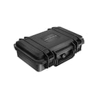 Youcan Robot IP67 Waterproof Hard Compact Camera Case,Protective Storage Carrying Case,Durable with Adjustment Foam Included,Black (YC2716:10.63"X6.23"X3.15")