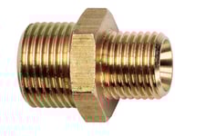 Dubbel reduceringsnippel 3/8" x 1/2"