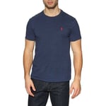 Polo Ralph Lauren Mens Slim Fit T Shirt Tee Jersey Size S Navy Blue RRP £49