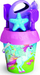 Adriatic Adriatic Bucket Set + Watering Can Unicorn 18 Cm. Diam., 909