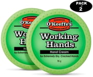 O'Keeffe's Working Hands Skin Cream For Dry Cracked Split Hands Pack of 2