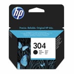 3x Original HP 304 Black Ink Cartridges For DeskJet 3760 Inkjet Printer