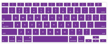 Apple MacBook Pro 14" Keyboard Cover Skin (M2, 2023) Purple