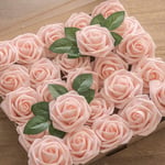 St.Patrick's Day Décor Valentine's Day DIY Foam Flower Gift Rose Box Bouquet Wedding Home Festival Gift (Pink)