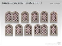 Tabletop-Art: Terrain Components - Windows Set 3 (10)