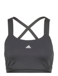 Tlrd Impact Training High-Support Strappy Bra W Sport Bras & Tops Sports Bras - All Grey Adidas Performance