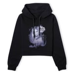 Buffy The Vampire Slayer Face Women's Cropped Hoodie - Black - XS - Black