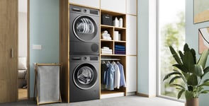 Bosch Series 6 9kg Washing Machine & 8kg Condesning Dryer Laundry Package