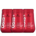 3-Pack Schwarzkopf Osis Dust it 50ml/10g