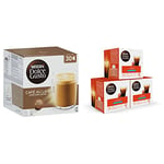 Nescafe Dolce Gusto Café Au Lait Coffee Pods (Pack of 3, Total 90 Capsules) &ce Gusto Lungo Decaff Coffee Pods (Pack of 3, Total 48 Capsules)