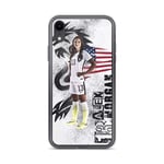 Phone Case Compatible for iPhone 11 Cases Scratch-Resistant Shock Absorption Cover Alex Morgan American Soccer Player National Women League Crystal Clear