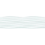 Frise de papier peint adhésive dessin graphique - 14 x 500 cm de Sanders&sanders blanc