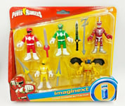 New Fisher-Price Power Rangers Battle Pack Imaginext 5 Figures Gifts Toy