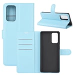 samsung Samsung Note 20 Ultra PU Wallet Case Light Blue