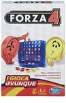 Forza4 , Force 4 , 4 In A Row , Hasbro Travel Mini Game Toy For Kids And Adults