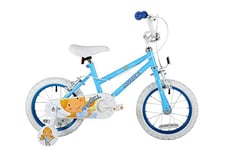 Sonic Angel girls 14-inch Bike, Blue,