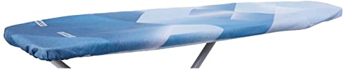 Leifheit Housse pour table à repasser Heat Reflect S/M, housse pour planche à repasser 125 x 40 cm, réflexion de la chaleur intégrée pour un repassage rapide, housse de repassage avec bande élastique