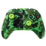 Protecteur En Silicone Pour Manette Xbox One X S, 1 Pièce, Impression Par Transfert D'eau, Camouflage, Capuchons De Poignées, Nouveau