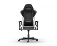 DXRacer FORMULA L Svart &amp; Vit PVC Läder