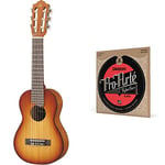 Yamaha Acoustic Guitalele, GL1 - A hybrid between guitar and ukulele (70 cm) & D'Addario Guitar Strings - Pro-Arte Classical Guitar Strings - EJ45 - Nylon Guitar Strings - Silver Plated Wound, 1-Pack