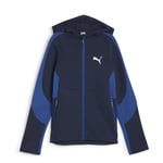 PUMA Hettegenser Evostripe Full Zip - Navy Barn Hettegensere unisex