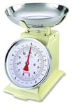 Terraillon Mechanical Kitchen Scales Vintage Retro Food Scales with Large Metal