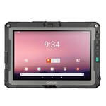 Getac ZX10 Rugged tablet 6G,128GB, Android 10, 10 WUXGA, Qualcomm Snapdragon 660, Barcode Reader, WIFI+BT+GPS/Glonass+4G LTE (EM7565) +Passthrough HF RFID with NFC Combo Reader, 8MP/16MP camera, Pogo Docking Connector, 3 Year B2B, Warranty