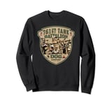 761st Tank Battalion Tribute Vintage Dog Company WW2 Heroes Sweatshirt