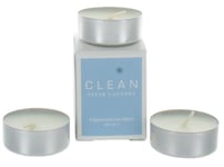 Fresh Laundry by Clean Unisex Fraganced Tea Lights/Candle x3 NEW