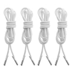 BESTonZON 8pcs Rope Elastic Replacement for Chaise Sun Lounger Reclining Bouncer Reclining Chair in Garden,Rope Laces Universal Reinforcing for Relax Chair Canvas Sailing(White)