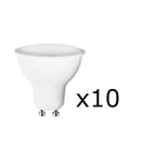 LED-lampa GU10 1W 230V 3000K 10-pack, Varmvitt