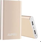 Power Bank 10000mAh Portable Charger for Mobile Phone External Battery Pack... 