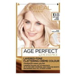 3 x L'Oreal Age Perfect Permanent Creme Colour 10.13 Very Light Ivory Blonde