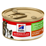 Kitten Nutrition Mousse Chicken & Turkey Canned - Wet Cat Food 85 g x 24 - Katt - Kattefôr & kattemat - Våtfôr og våtmat - Hills Science Plan