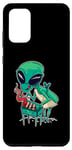 Galaxy S20+ Alien BBQ Funny Design for Space and Barbecue Lover Case
