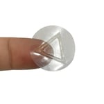 "Taktila varningsetiketter med varningstriangel, 21x21 mm, SS-EN ISO 11683"