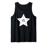 Dad You're A Star Cool Family Tank Top