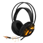 #N/A 3.5mm Gaming Headset W/Mic LED Light For/PC Computer/Laptop/Mac/Mobile