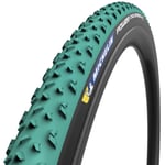 Michelin Power Cyclocross Mud TS TLR Clincher Tyre - 700c Green / 33mm Folding