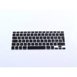 StickersLab Silicone Screen Protector for Apple MacBook Air/PRO Notebook Keyboard with Italian Letters (Background Color - Black)