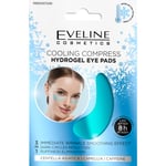 Eveline Cosmetics Hydra Expert Hydro gel øjenmaske med kølende effekt 2 stk.