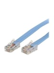 StarTech.com Cisco Console Rollover Cable - RJ45 Ethe - Blå - 1 meter