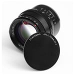 TTartisan 50mm F1.2 APS-C Camera Lens Wide Aperture Manual Focus Compatible with Sony E Mount A5000 A5100 A6100 A6300 A6500 A6600 NEX-3 NEX-3N NEX-3R NEX-5 NEX-5N NEX-7 NEX5C