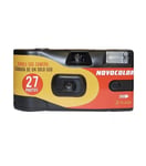 Novocolor Disposable Camera - 27 exposure Single Use With Flash