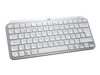 Logitech MX Keys Mini for Business - Tastatur - bakbelysning - trådløs - Bluetooth LE - QWERTY - Pan Nordic - blekgrå
