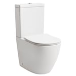 Lavabo Studio BTW gulvstående toilet med soft close sæde, hvid
