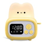 1 PCS Timer Clock Toaster Lamp Easy to Use for Kids Yellow D3D28468