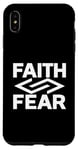 Coque pour iPhone XS Max Faith Over Fear Angular Infinity Symbol Hommes