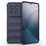 Xiaomi 14 Pro Fleksibelt Plastdeksel - Mørk Blå